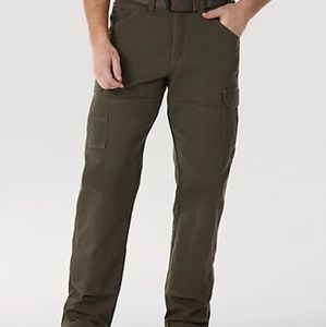 NWT 33X34 MENS WRANGLER  WORKWEAR RIGGS RIPSTOP CARGO PANTS